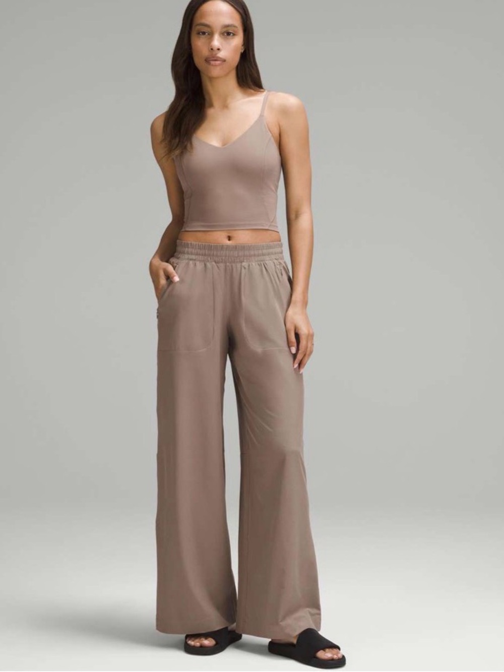 Lululemon Swift Mid-Rise Wide-Leg Pant — Taupetastic 10 - Picture 2 of 7